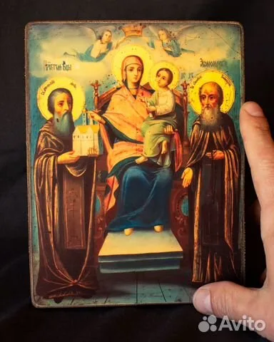 Икона Божия матерь "Домостроительница" 21*17 см — необычный подарок