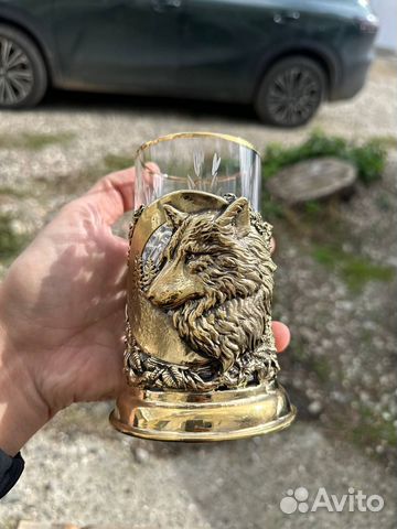 Подстаканник «Волк» купить с доставкой Подстаканник «Волк»