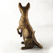Скульптура из бронзы «Кошка сфинкс» — оригинальный подарок — фотография 2