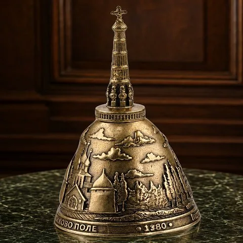 Бронзовый колокольчик «Тула» — красивый подарок