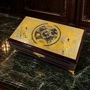 На память: Метеостанция "Шкатулка" настольная — фотография 1