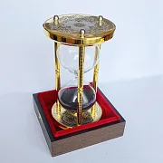 Песочные часы «Черный песок». Златоуст — красивый подарок — фотография 2