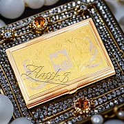 Ручная работа: Визитница «Герб Челябинска» №2 — фотография 1