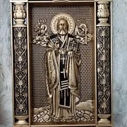 Икона николай Чудотворец — красивый подарок — фотография 1