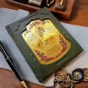 Книга «Омар Хайям» в коже — необычный подарок — фотография 1