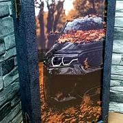 На память: Нарды под стеклом «BMW» — фотография 9