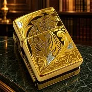 Зажигалка Zippo "Тигр" № 4 — необычный подарок — фотография 1