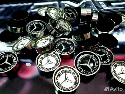 Стальные фишки «Mercedes» купить с доставкой Стальные фишки «Mercedes»