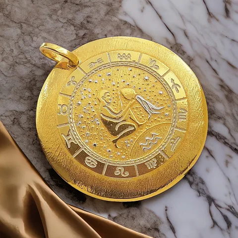 Металлический брелок «Водолей» в подарок