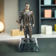 Статуэтка «Воин-интернационалист» из бронзы — красивый подарок — фотография 1