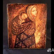Подарочная икона Божией матери "Колыбельная" — фотография 2