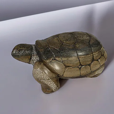 На память: Фигура «Черепаха» из кальцита, 275×180×100 мм