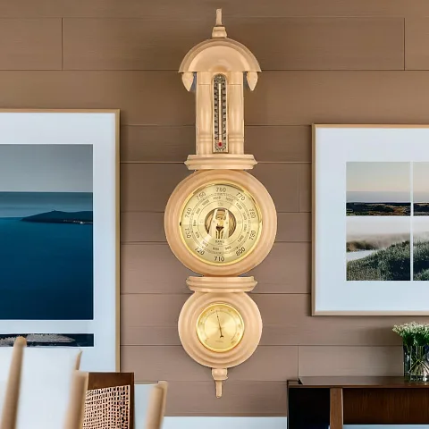 Метеостанция «Белая» М-03 с гигрометром — необычный подарок