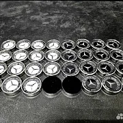 На память: Стальные фишки для нард «Mercedes» — фотография 4