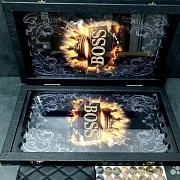 Нарды под стеклом «Большой Босс» — необычный подарок — фотография 3