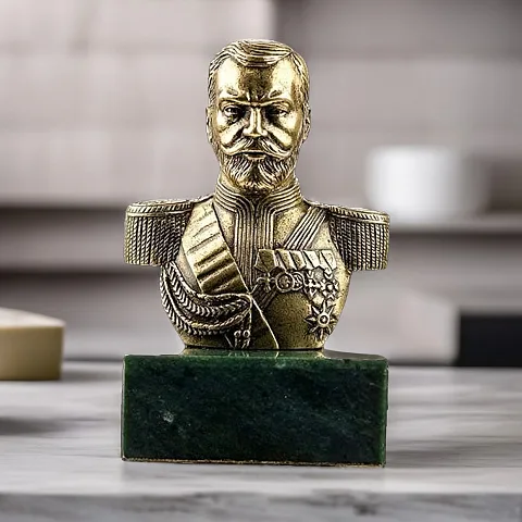Бронзовый бюст «Николай II» — красивый подарок