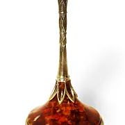 На память: Бокал для вина из камня (янтарь) — фотография 4
