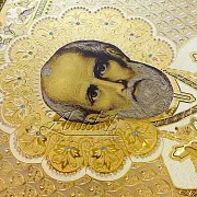 На память: Икона Николая Чудотворца /в киоте/ №2. Златоуст — фотография 3